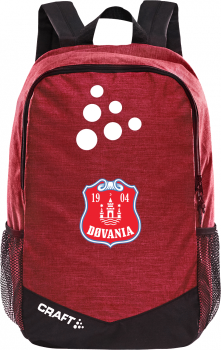 Craft - Døvania Backpack - Röd & svart